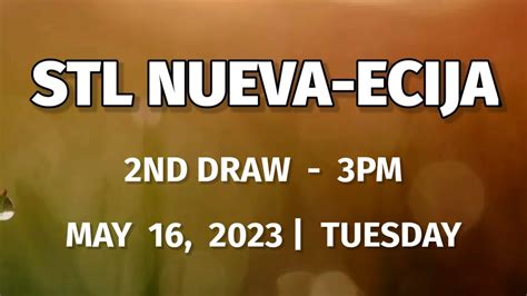 stl nueva ecija result today 2023
